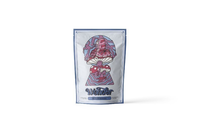 wonder blackberry gummies front