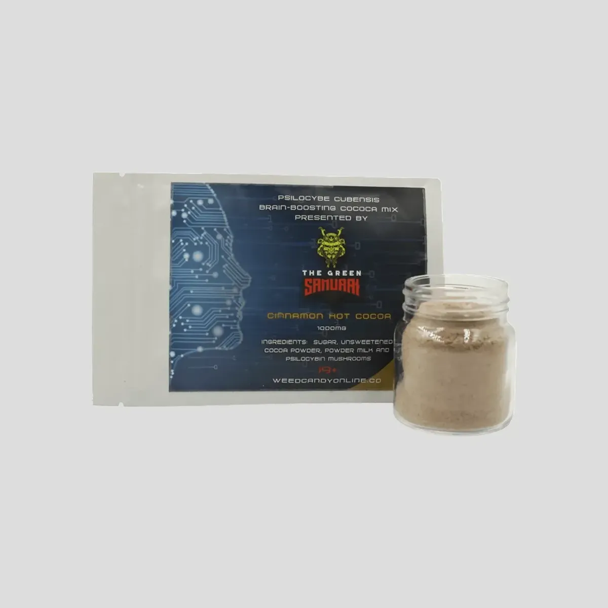 The Green Samurai - Cinnamon Hot Cocoa - 1000MG