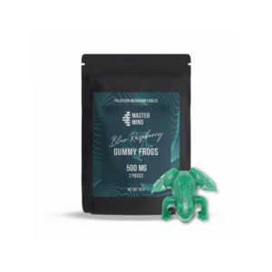 Mastermind Blue Raspberry Gummy Frogs