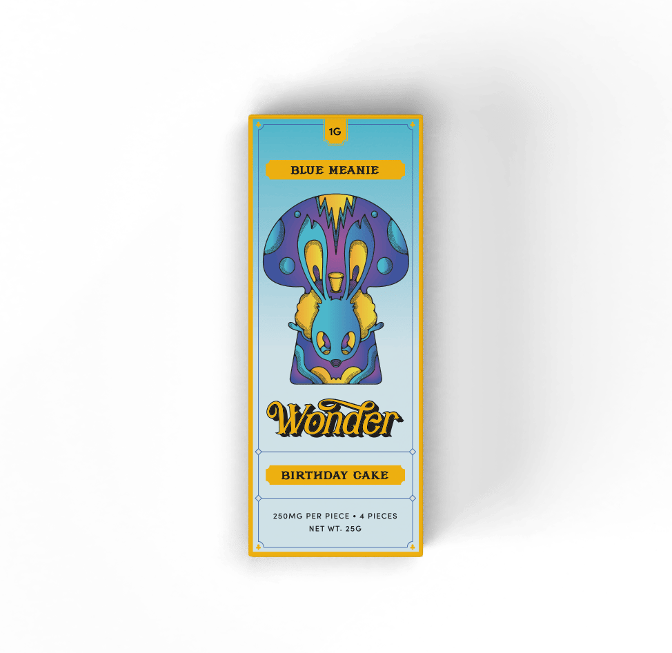 Wonder Psilocybin Chocolate Bar Birthday Cake