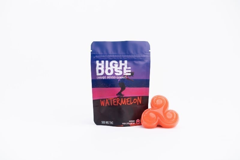 high dose watermelon gummies 500mg