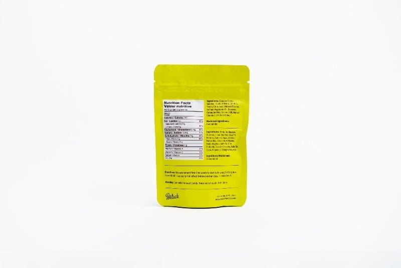 back potluck pear gummies 200mg