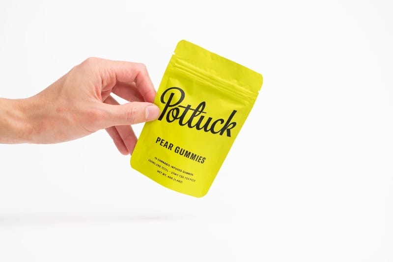 on hand potluck pear gummies 200mg
