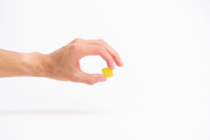 on hand potluck pear gummy 200mg