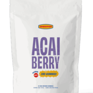 pack of onestop acai berry cbd gummies 500mg