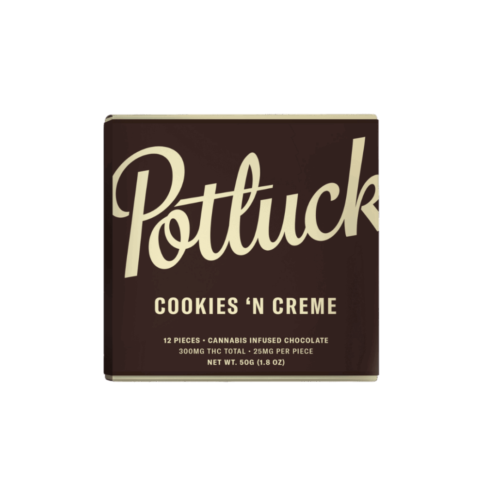 front potluck cookies n cream 300mg