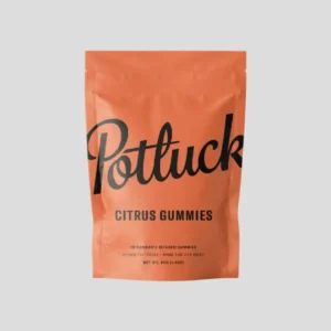 pack of potluck citrus gummies 200mg