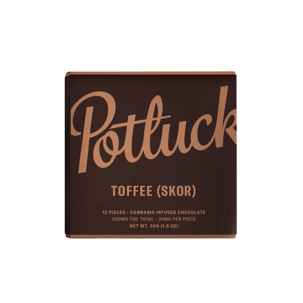 front potluck toffee skor 300mg