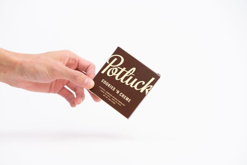 on hand potluck cookies n cream 300mg