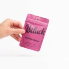 on hand pack of potluck raspberry gummies 200mg