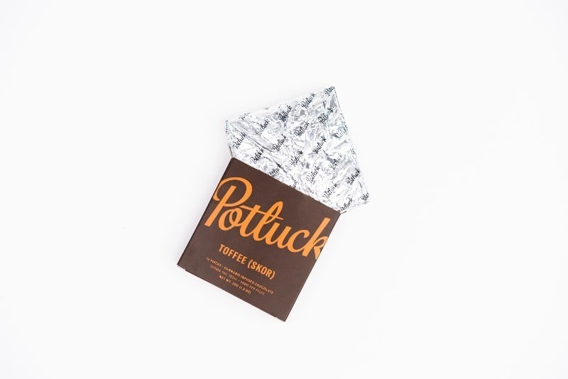 potluck toffee skor 300mg